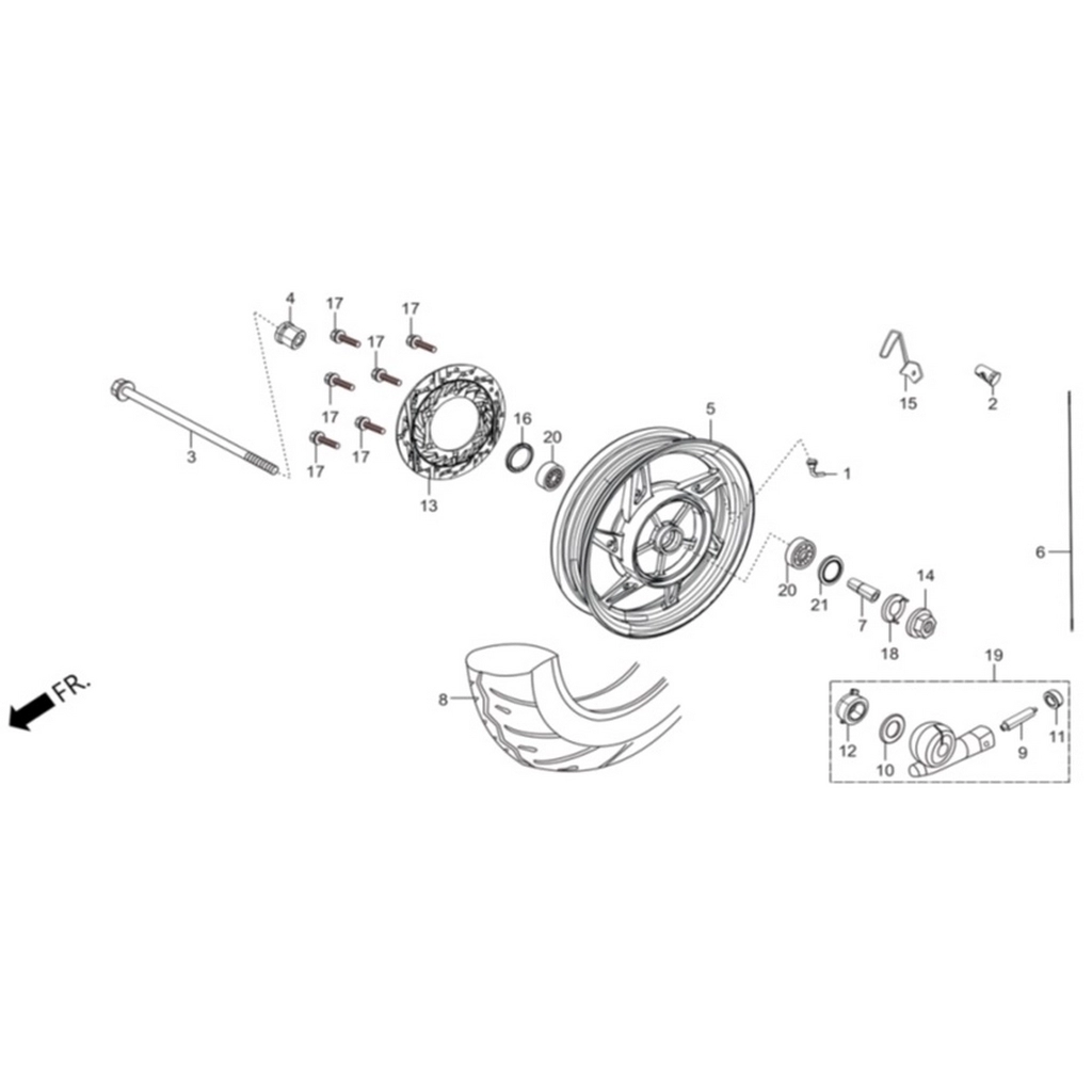 HERO DASH 110-Fİ KILOMETRE REDIKTOR KOMPLE #HR110-DSI F1019